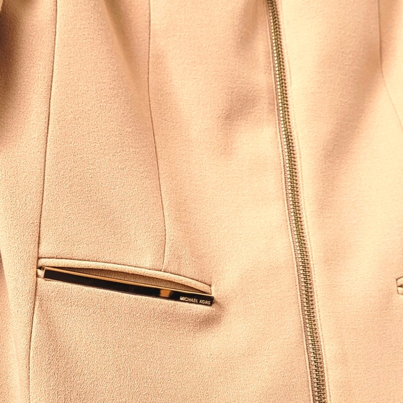 Michael Kors Tan Blazer Jacket - Picture 4 of 6